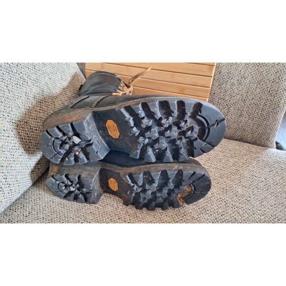 DANNER® LOGGER 8" BLACK WATERPROOF WORK BOOTS 15431 -SZ 10 MENS - Picture 9 of 10